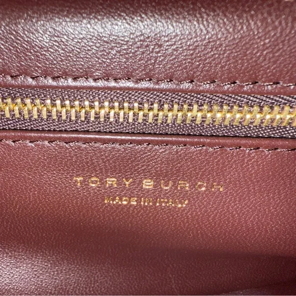 Tory Burch Small Marshmallow Satchel Black - Picture 8 of 10